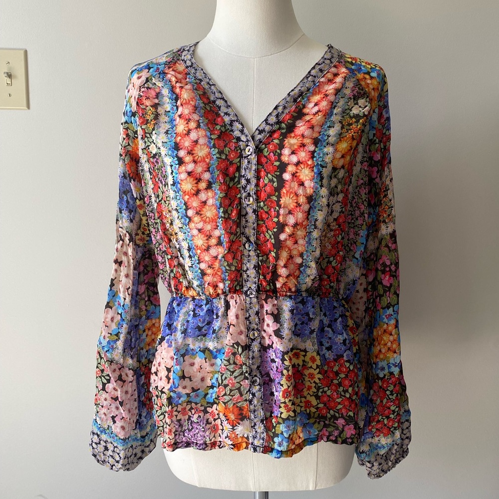 Johnny Was blouse, size Small